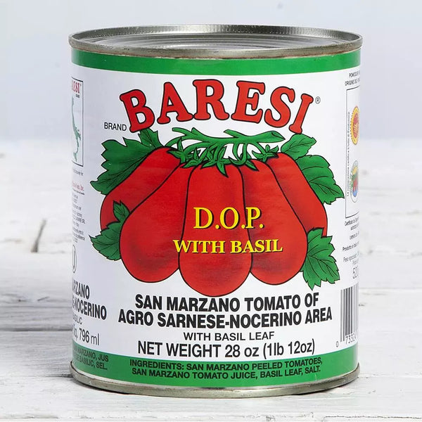 Baresi D.O.P. with Basil San Marzano Tomato