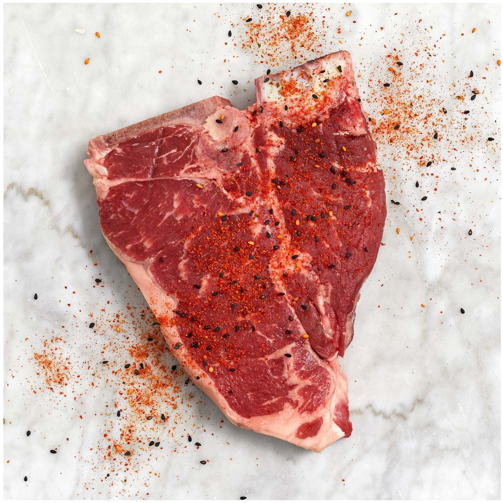 Bone-In Beef T-Bone Steak USDA Inspected