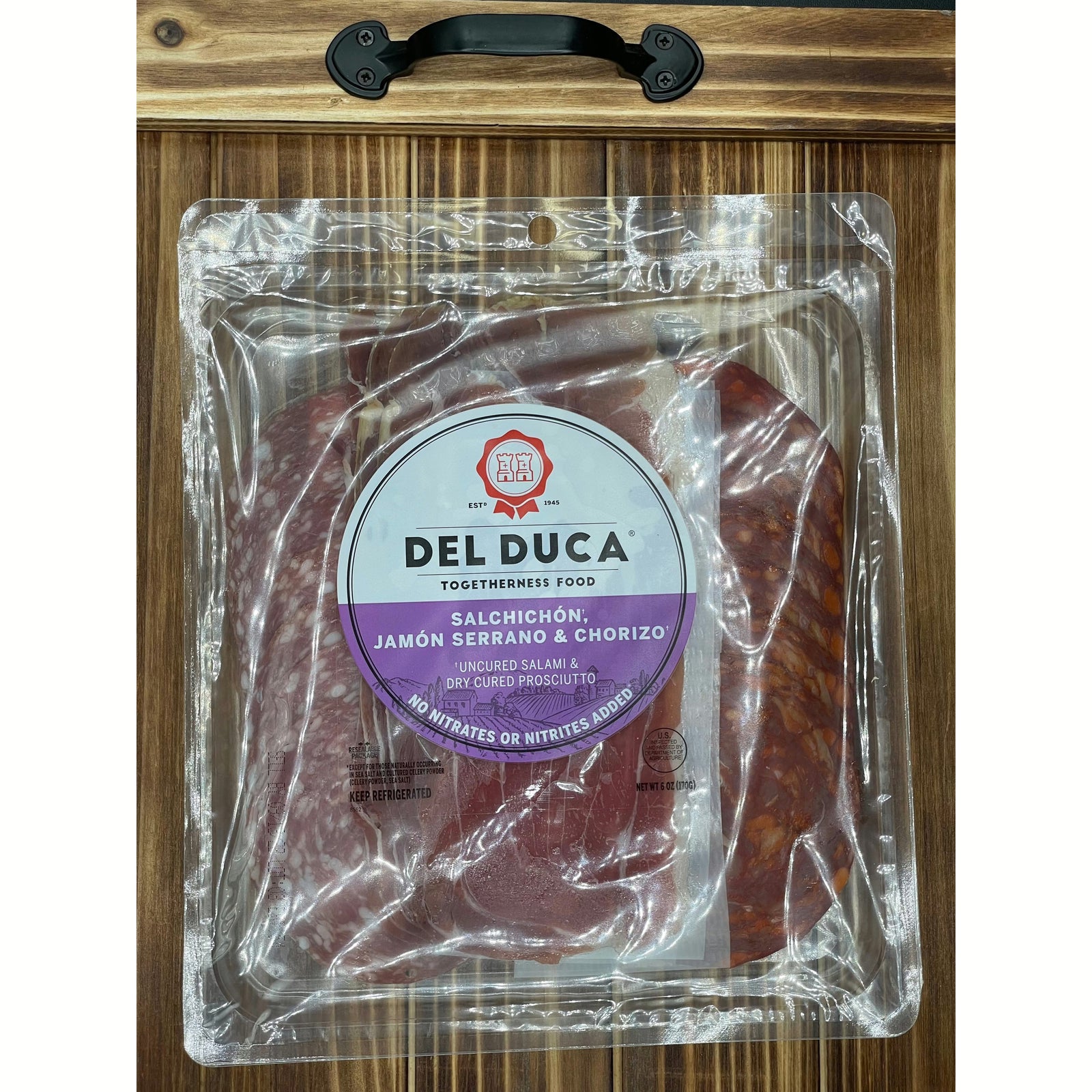 Del Duca: Uncured Salami & Dry Prosciutto