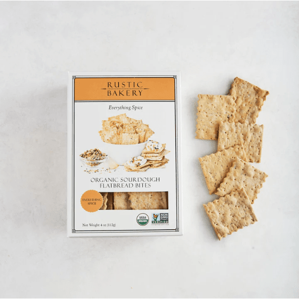 Rustic Bakery: Organic Sourdough Flatbread Bites