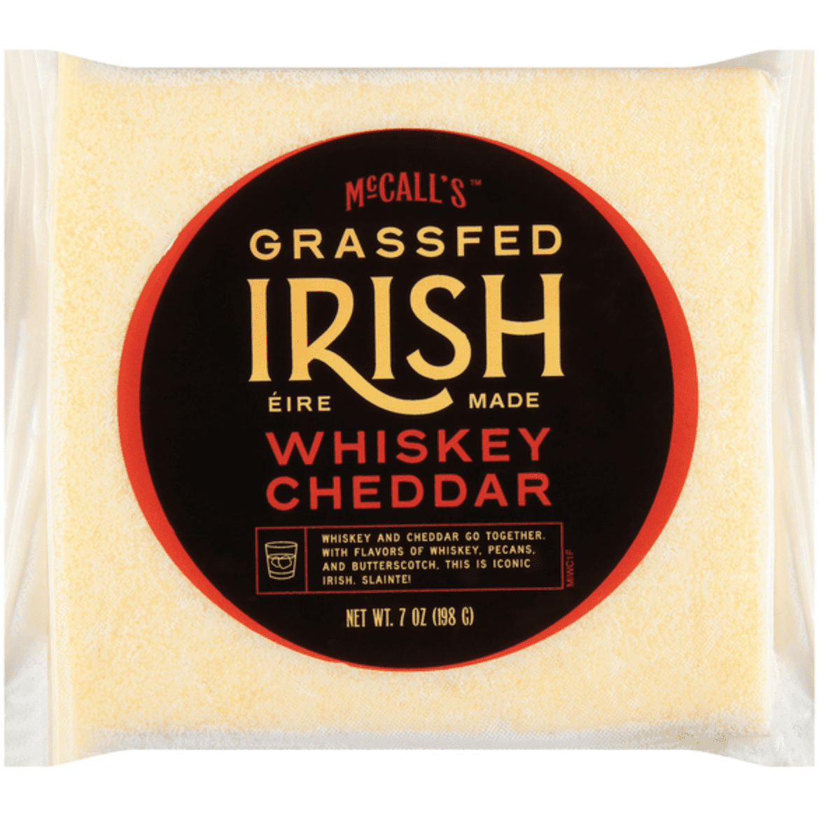 McCall's Grassfed Irish Whiskey Cheddar