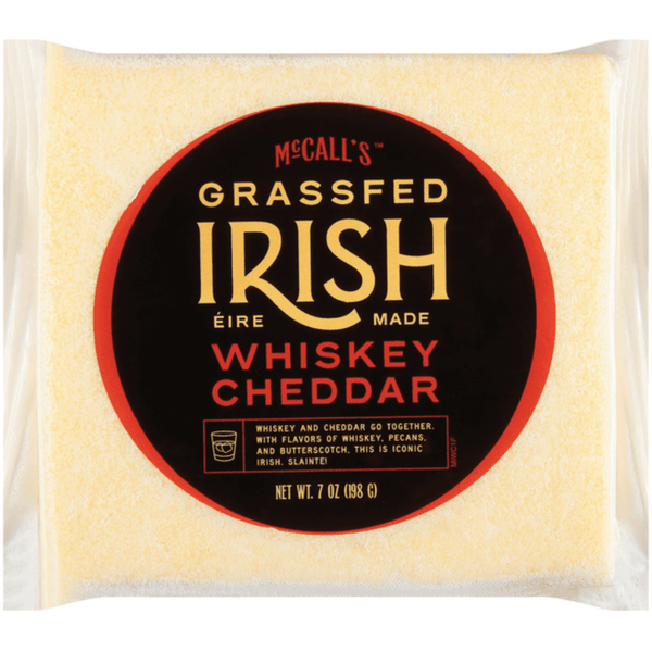 McCall's Grassfed Irish Whiskey Cheddar